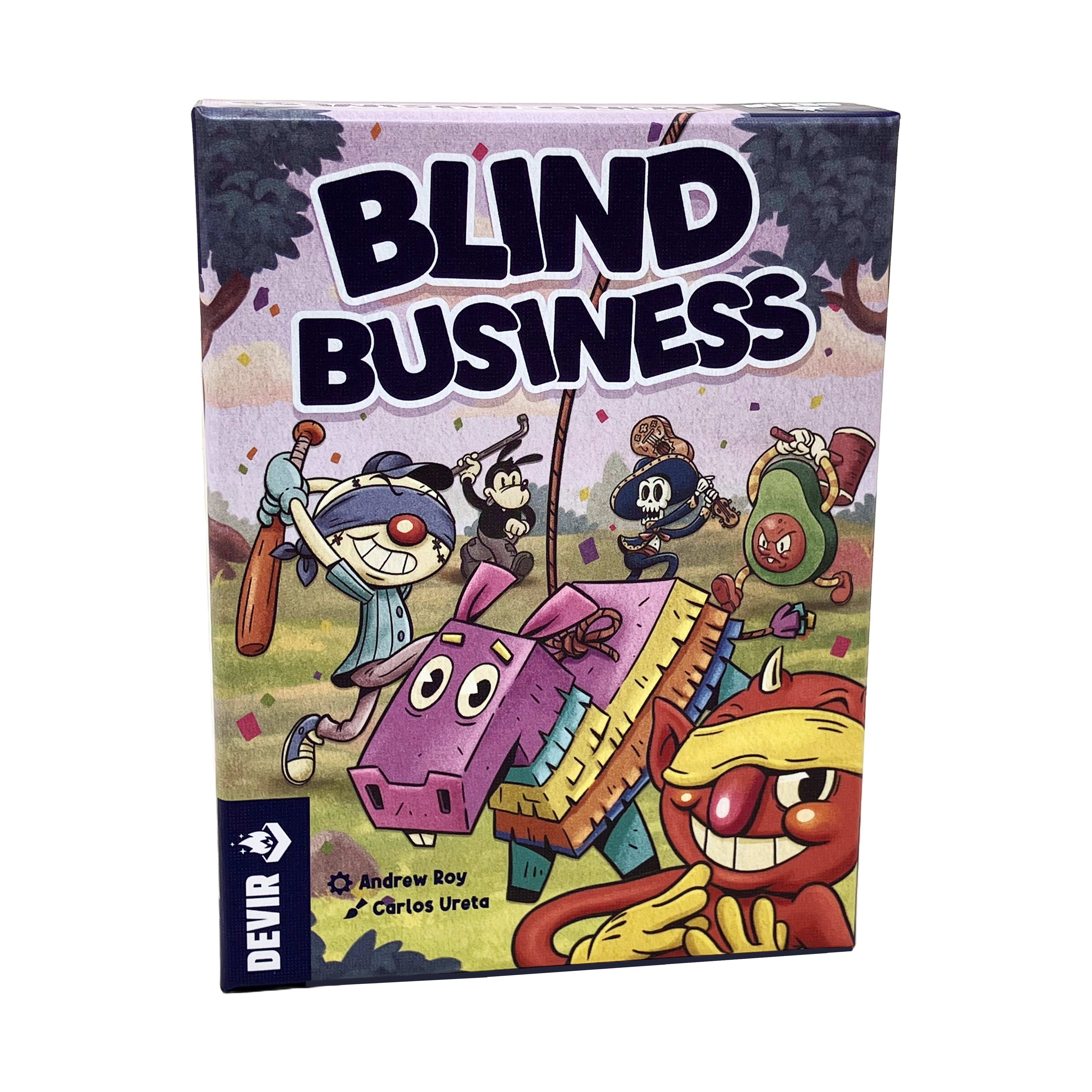 Blind Business: Ultimate Piñata Card Game Challenge - Fun Party Game for Family Gatherings & Game Nights