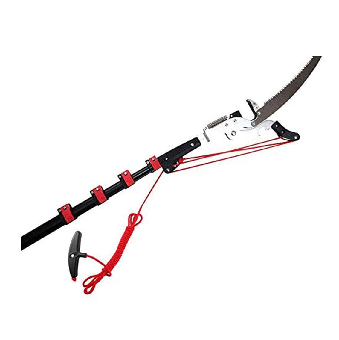 Professional Telescopic Branch Saw with Curved Blade - 30cm Pruning Saw for Tree Trimming, Extends to 18FT (5.4M) Working Height - Ideal for Garden Pruning, Tree Care & Landscaping - Perfect for Arborists, Gardeners & DIY Enthusiasts
