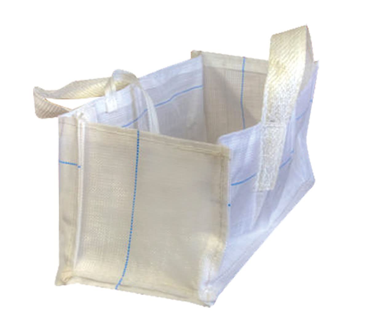 **Eco-Friendly Reusable Small Tote Bags - Heavy Duty Collapsible Grocery & Shopping Bags - Rectangle Storage Bins for Organizing Pantry, Laundry, or Travel**