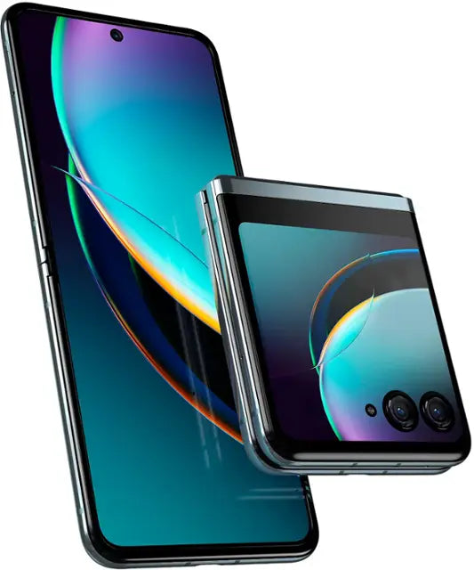 Refurbished Motorola razr Plus 2023 Unlocked Smartphone - 256GB Storage, Flip Phone Design for Business & Travel | Like New Condition with Warranty