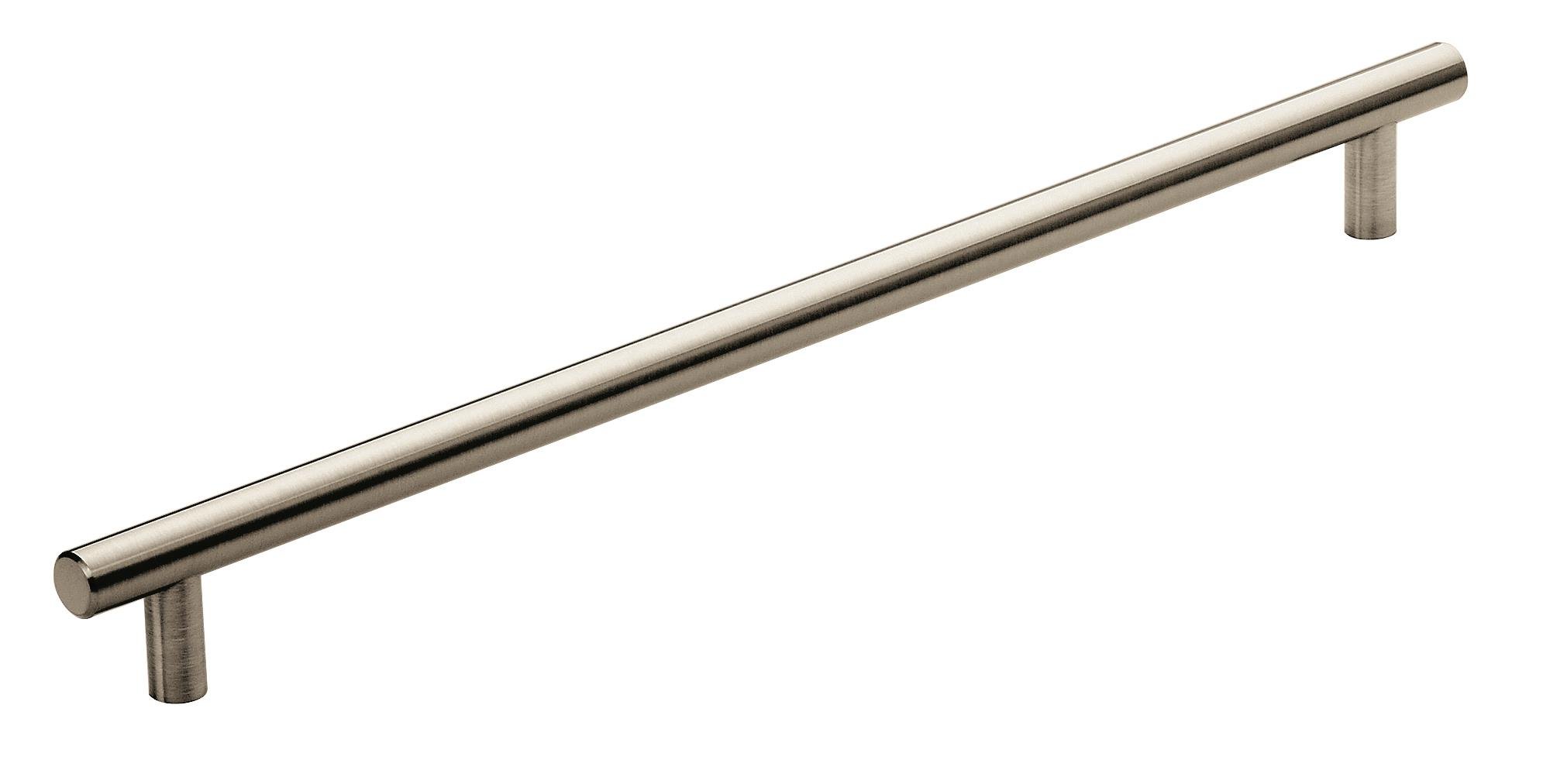 Amerock 18 Inch Stainless Steel Appliance Pull - 1 Pack Bar Pulls for Drawers & Cabinets | Durable Cabinet Hardware for Kitchen, Bathroom & Office Organization