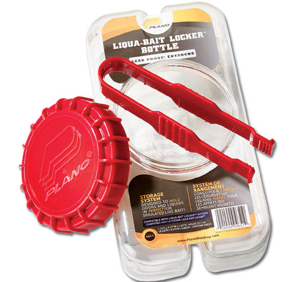 Plano Liqua Bait Locker Bottle - Leak-Proof Bait Storage Container for Fishing | Perfect for Live Bait, Worms & Minnows | Outdoor & Kayak Fishing Accessories