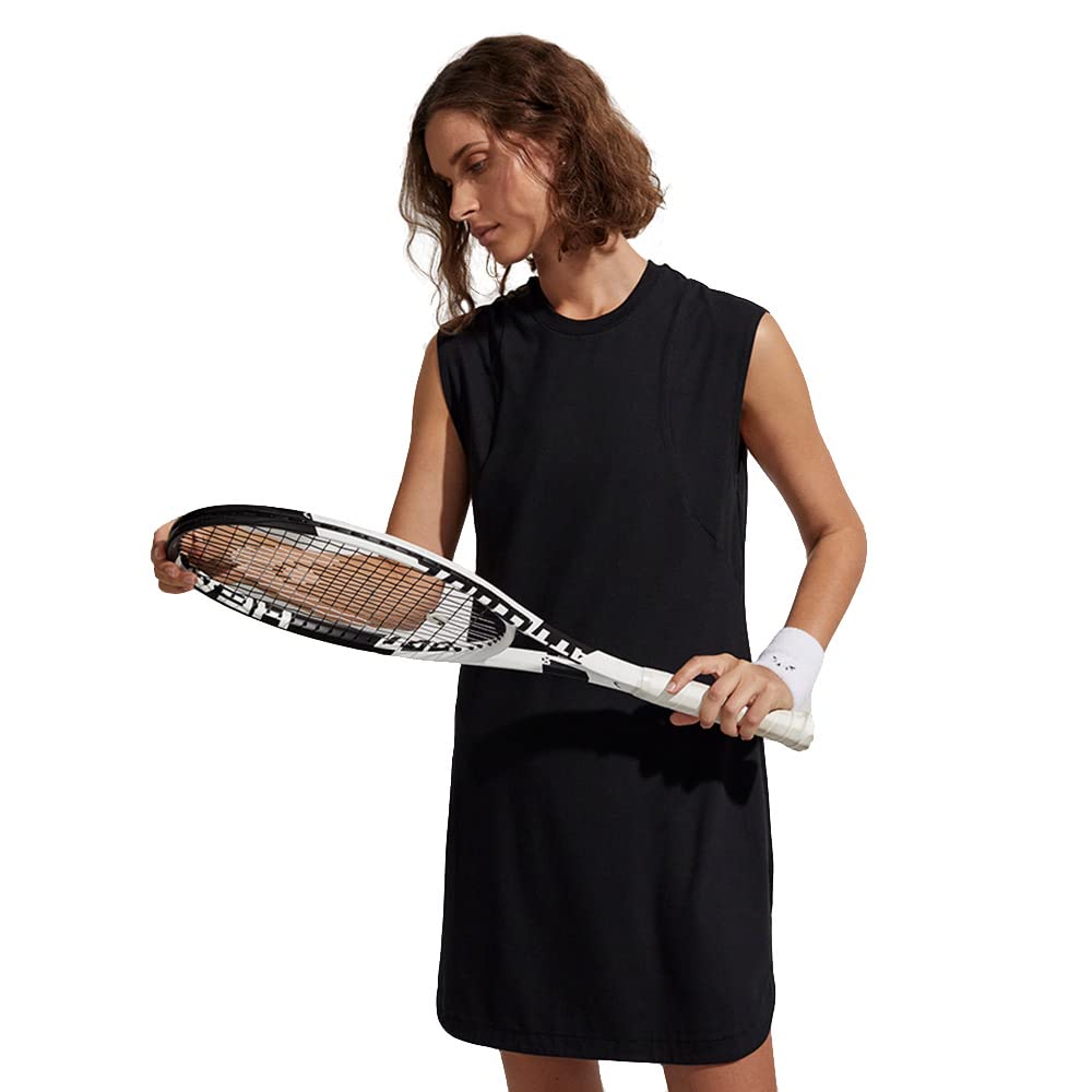 Varley Naples Dress for Women - Black XS | Elegant Casual Summer Dress for Beach, Vacation & Everyday Wear