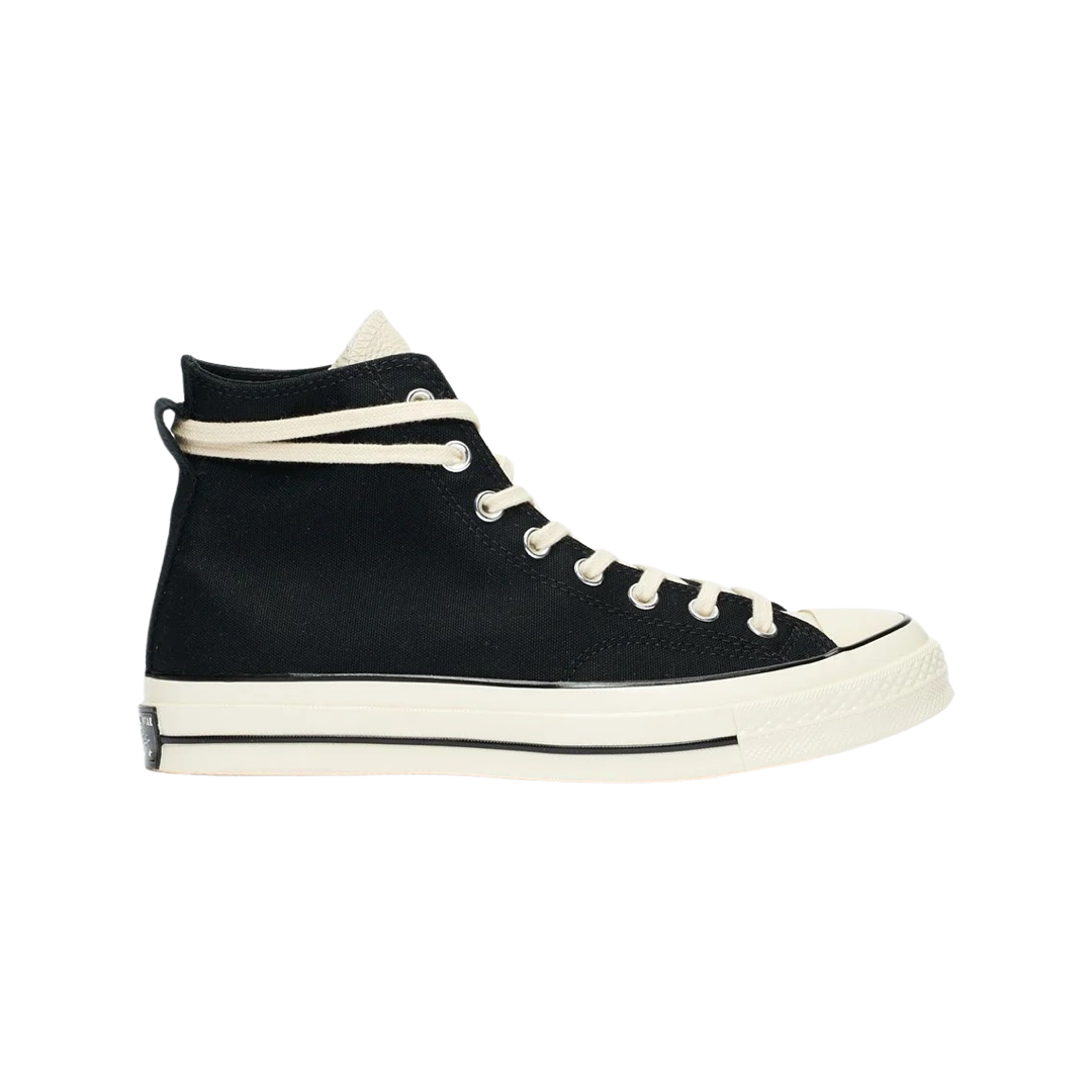 Fear of God x Converse CT70 Hi Top Sneakers - Black & Cream Basketball Shoes for Men | Streetwear & Casual Wear
