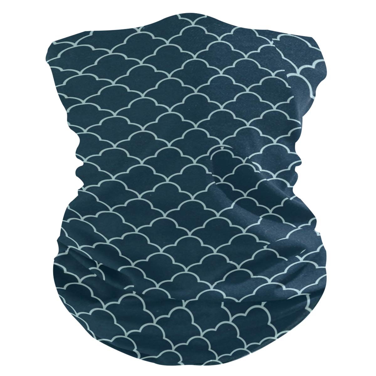 Abstract Art Deco Pattern Face Mask Balaclava - Breathable Bandana Neck Gaiter for Men & Women - Perfect for Outdoor Sports, Cycling, Running & Winter Protection