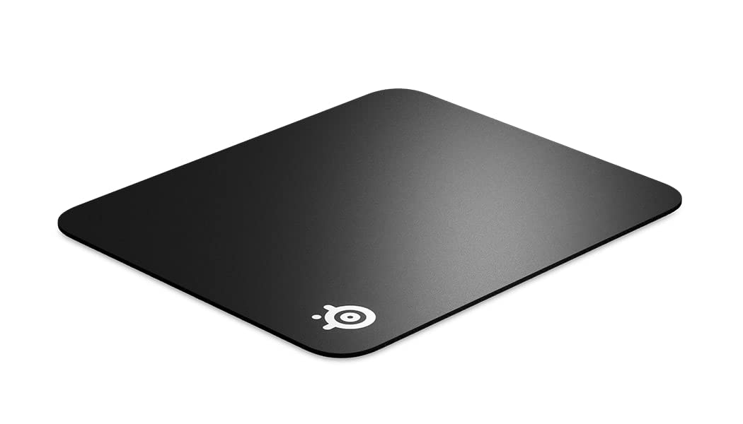 SteelSeries QcK Hard Gaming Mouse Pad - High Precision Control Surface for FPS & MOBA Games - Medium Size - Perfect for Esports & Competitive Gaming