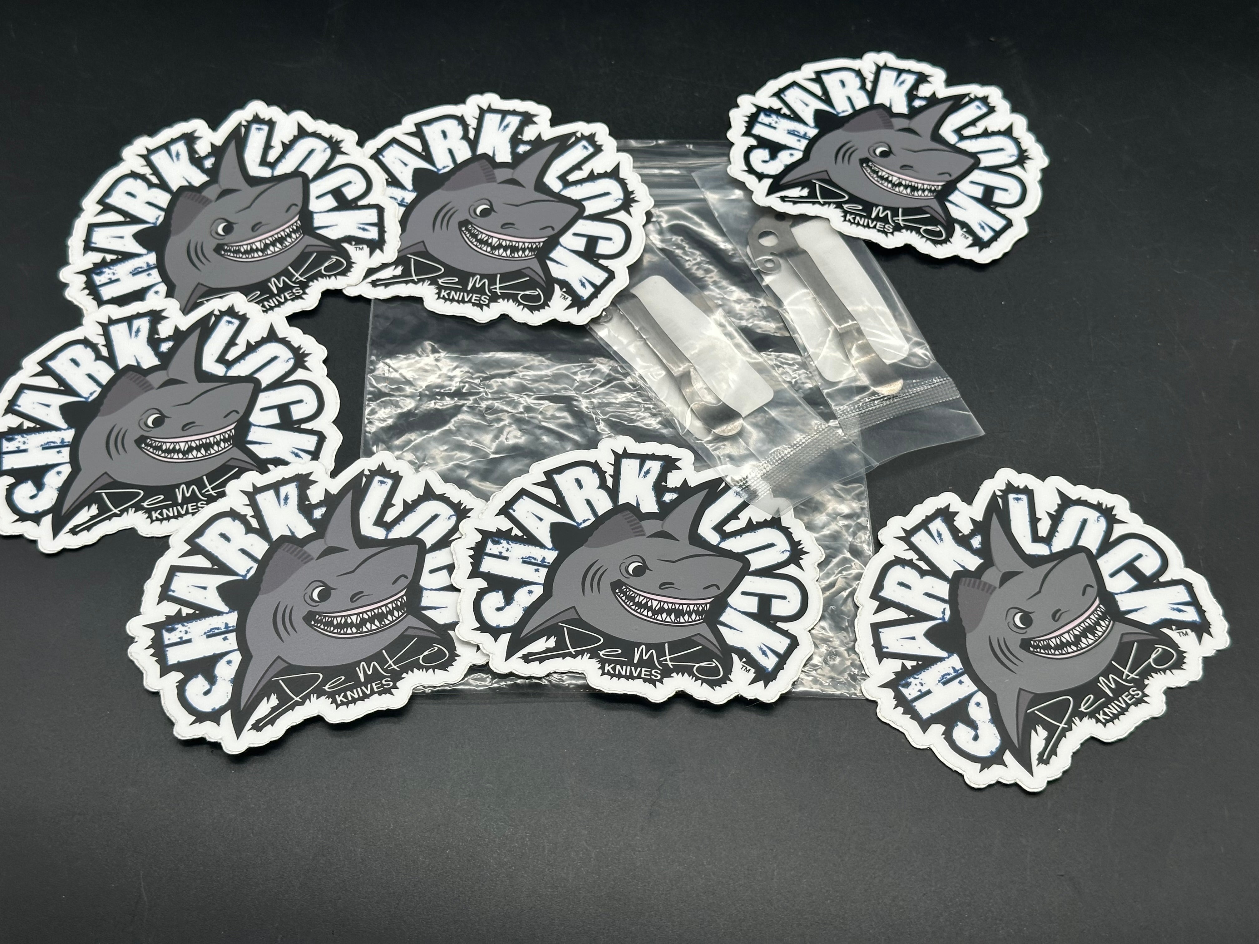 Demko 2-Pack Left Hand Clips with Stickers - Secure & Organize Tools, DIY Projects, and Office Supplies
