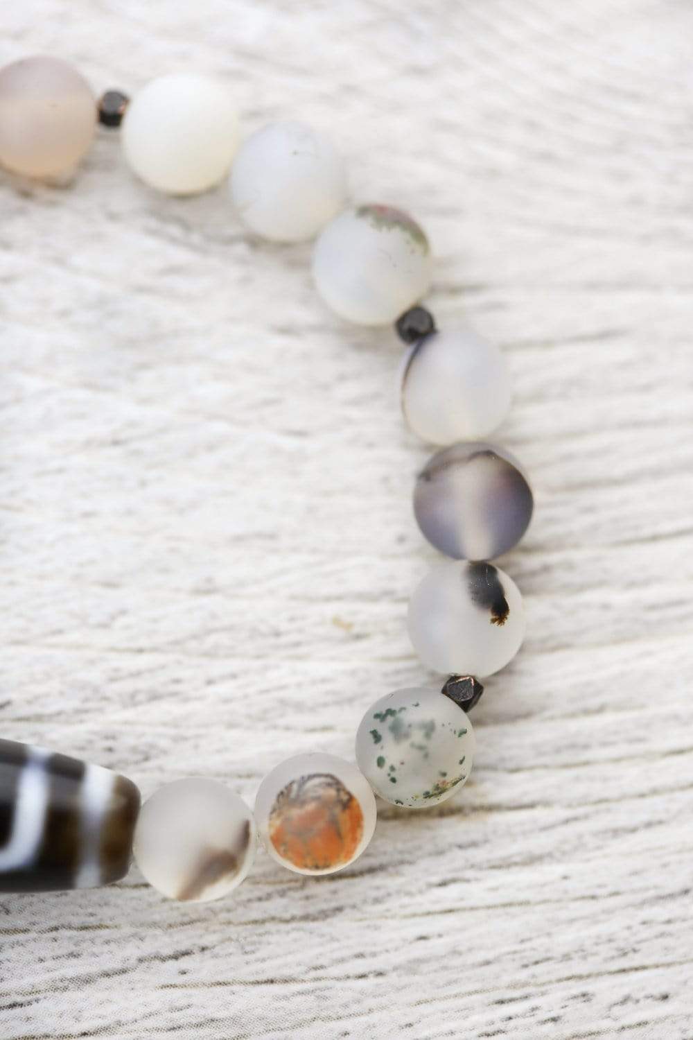 Harmony Dzi Bead Bracelet - Tibetan Buddhist Protection & Good Luck Jewelry for Men & Women - Perfect for Meditation, Yoga & Spiritual Healing