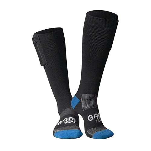Heated Socks for Men & Women - 12 Hours Continuous Warmth with Rechargeable Battery & USB Charger | Perfect for Winter Hiking, Skiing & Outdoor Activities