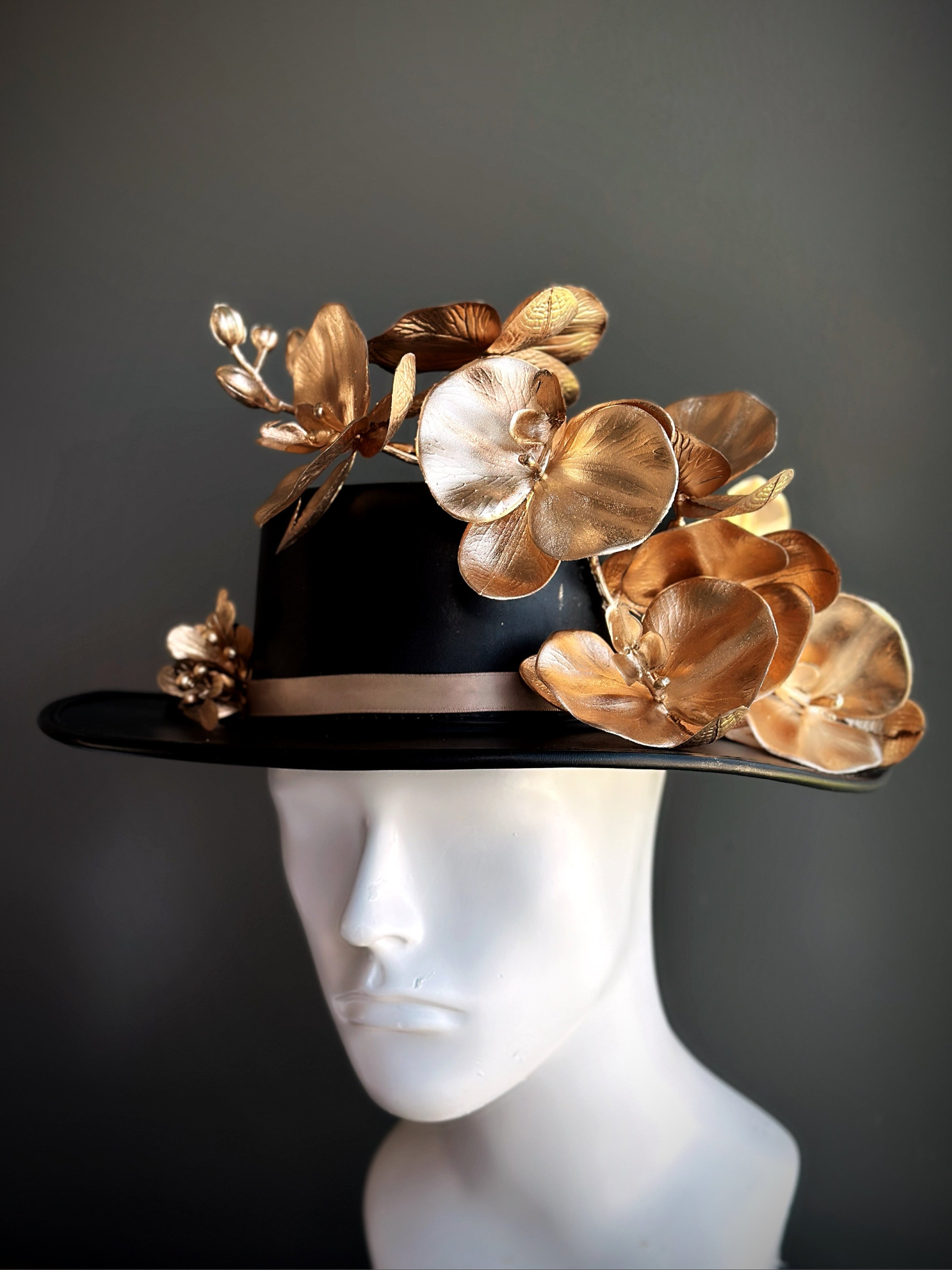 Golden Orchid Unisex Sun Hat for Men & Women - Wide Brim UV Protection for Outdoor, Beach, Hiking & Travel