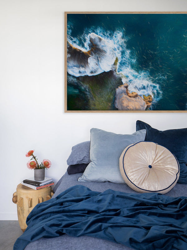 Stunning Framed Wall Art Print - Elegant Home Decor for Living Room, Bedroom & Office - Perfect Gift for Housewarming & Holidays