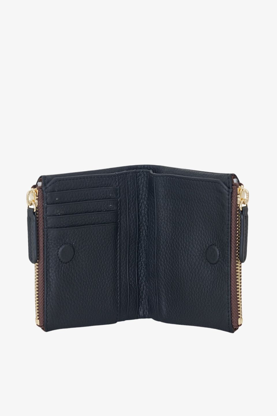Delilah Genuine Black Leather Wallet for Women - Slim RFID Blocking Bifold Wallet with Card Slots & ID Window - Perfect for Everyday Use, Travel, and Gifts