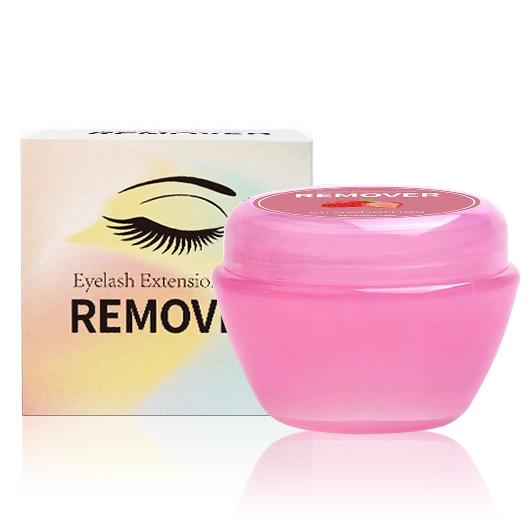 Professional Eyelash Extension Remover - 10g Gentle Lash Glue Remover for Salon & Home Use, Low Irritation Formula for Sensitive Skin | Perfect for DIY Lash Removal & Professional Eyelash Treatments