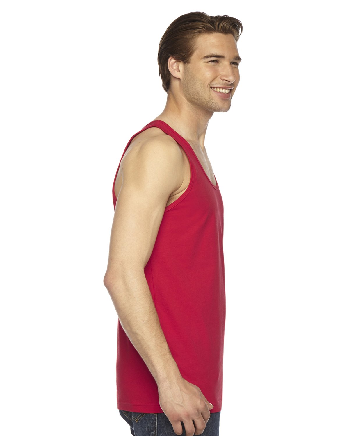 Marky G Apparel Women's Fine Jersey Tank Top (2408W) - Soft Breathable Sleeveless Shirt for Summer, Workout & Casual Wear