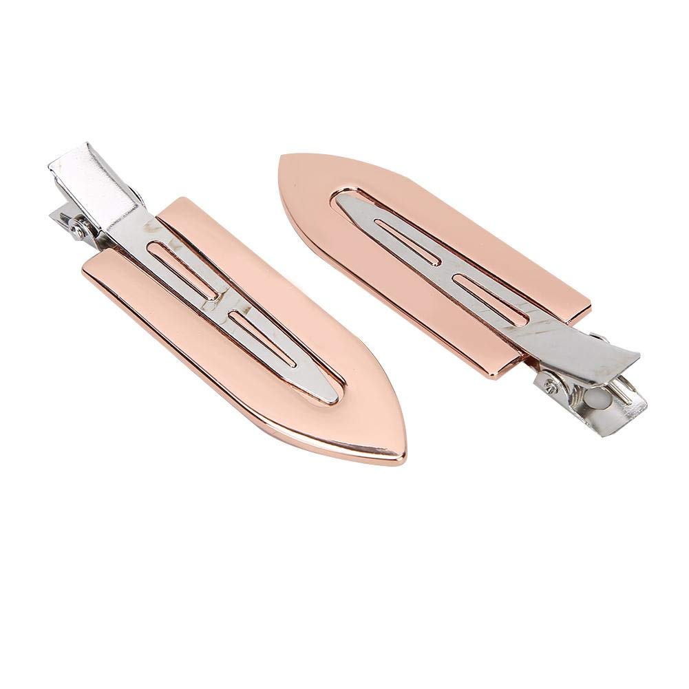 2 Pack Seamless Hair Clips for Bangs - No Crease, No Bend Hairpins for Makeup, Hair Styling & Face Washing - Perfect for Daily Use, Salon & Home Hair Care