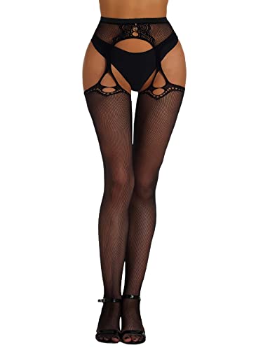 Cut Out Lace Black