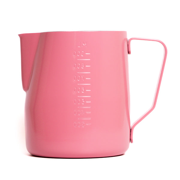 Premium Stainless Steel Coffee Milk Frothing Pitcher - Barista-Grade Milk Jug for Latte Art, Cappuccino & Hot Chocolate - Perfect for Home & Professional Coffee Makers