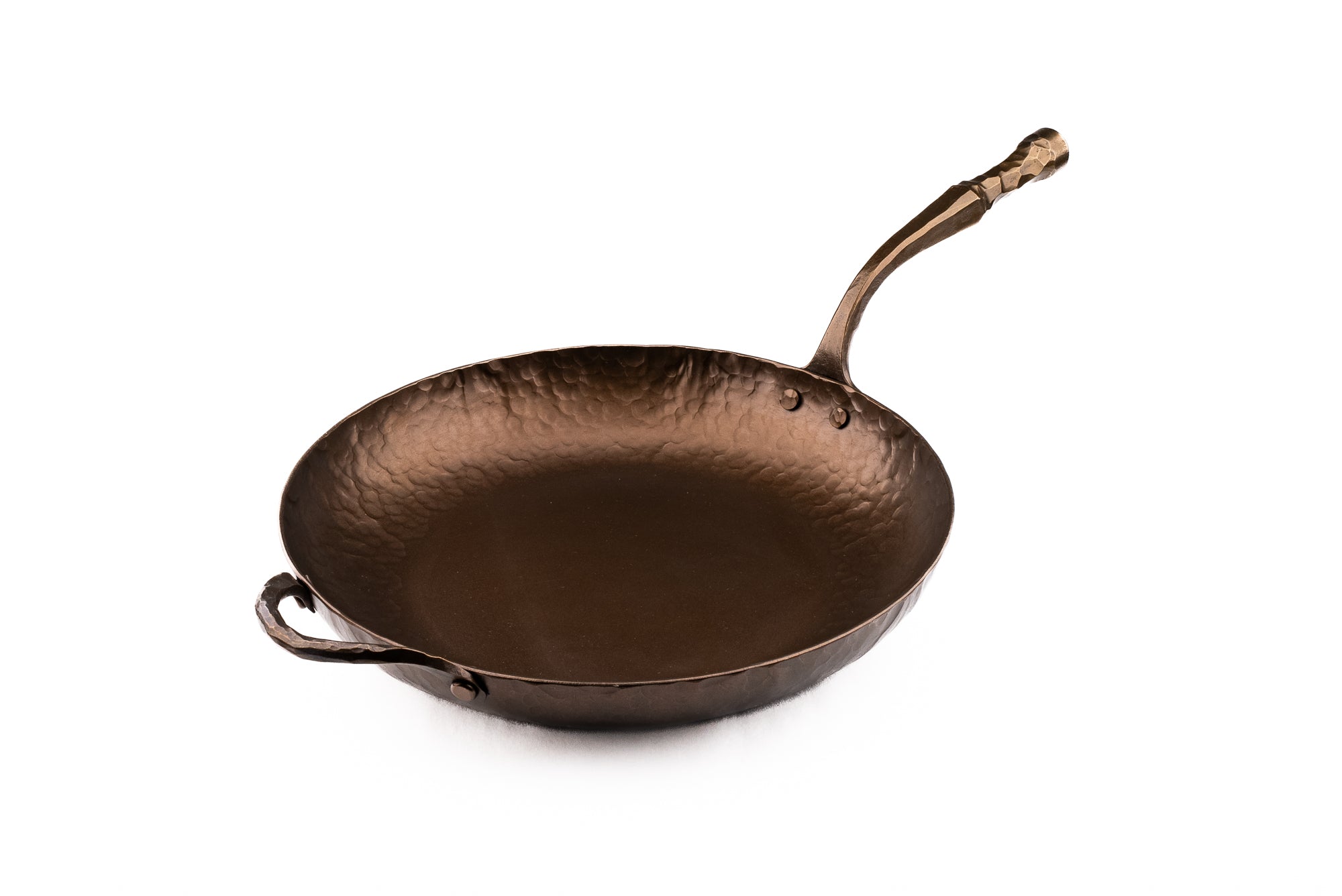 Premium Smithey Carbon Steel Deep Farmhouse Skillet – 12 Inch Heavy Duty Cast Iron Pan for Professional Chefs & Home Cooking – Perfect for Searing, Frying, Baking & Camping