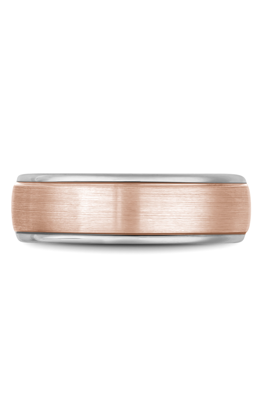Bleu Royale Men's Wedding Band RYL 058RW65 - 14K Rose Gold Plated Tungsten Ring for Grooms & Brides - Perfect for Weddings, Anniversaries & Special Occasions