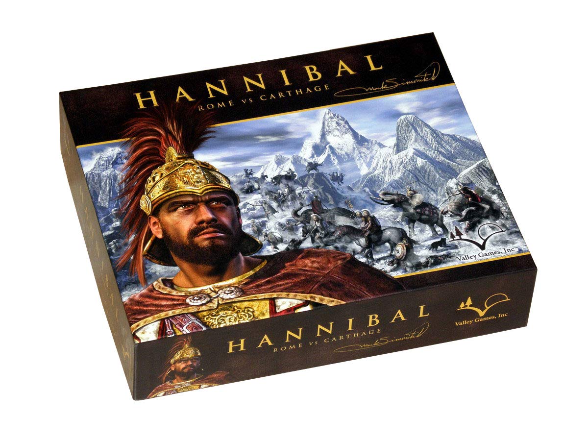 Hannibal Rome vs Carthage Strategy Board Game - Historical War Game for Adults & Teens - Perfect for Game Nights & History Enthusiasts