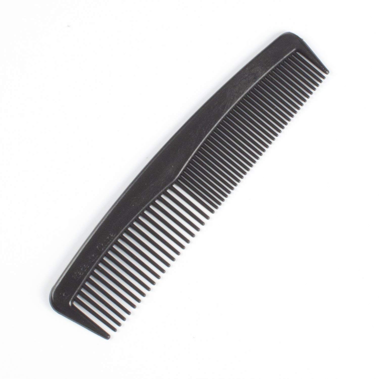 12 Pack Black 9 Inch Adult Hair Combs for Men & Women - Perfect for Styling, Detangling & Salon Use