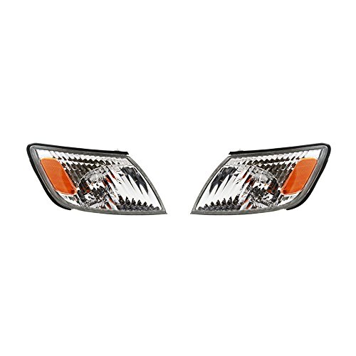 RAREELECTRICAL New Turn Signal Lights Pair Compatible With Lexus ES300 2000-2001 - Lx2531108, 8152033100, Lx2530108, 8151033100, 81510-33100, 81520-33100 - Perfect for Replacement & Night Driving Safety