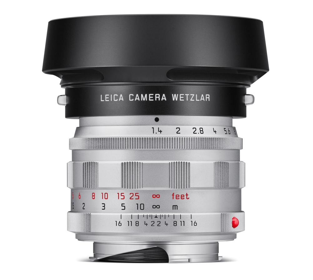 Leica Summilux-M 50mm f/1.4 ASPH Silver Chrome Lens for M-Mount Cameras - Perfect for Low Light Photography & Professional Portraits