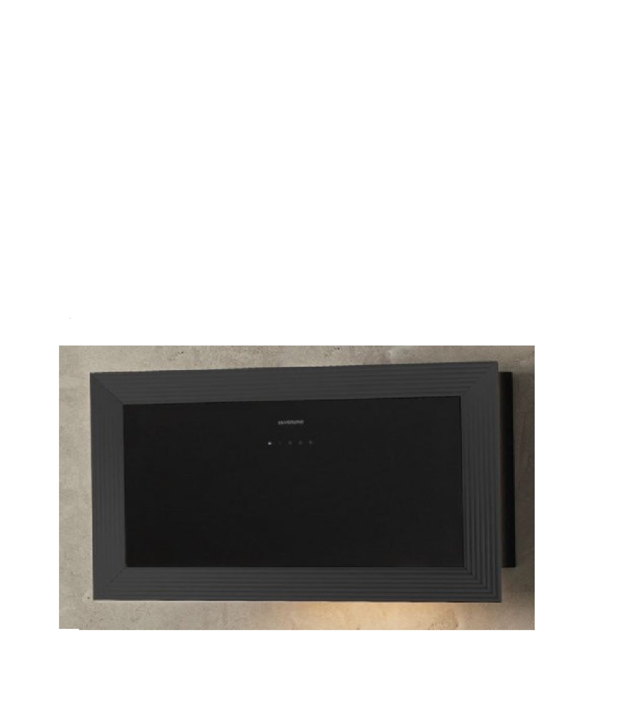 Silverline Hood 3122 - 90cm Black Range Hood with High Suction Power for Kitchen Ventilation | Perfect for Home Cooking, Grilling & Smoke Removal