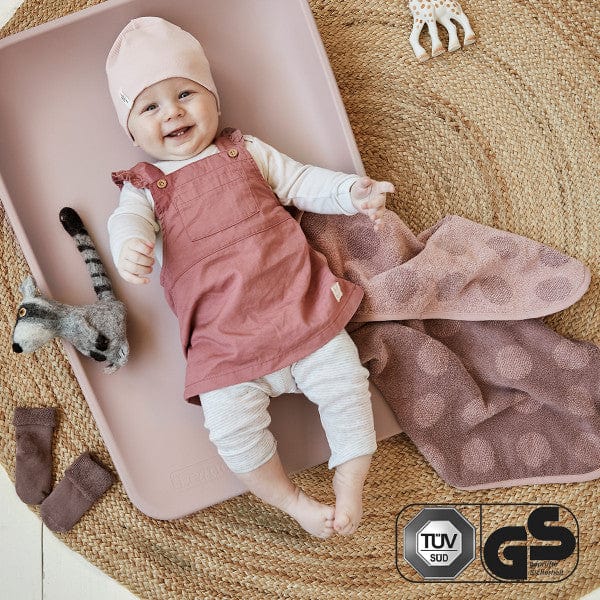 Leander Matty Changer - Premium Baby Changing Pad with Safety Straps | Waterproof & Portable Diaper Changing Station for Nursery, Travel & On-the-Go Parents