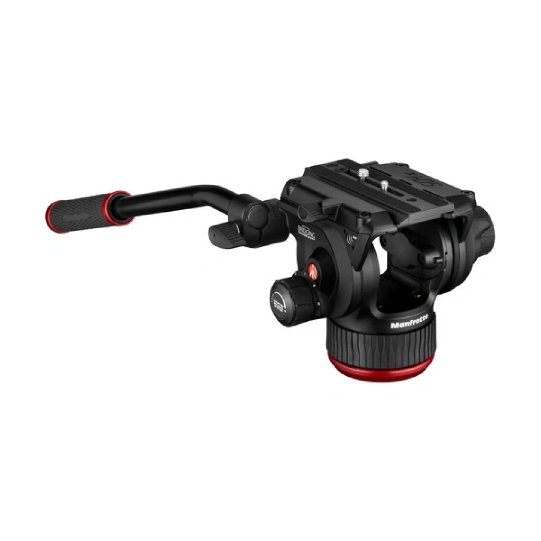 Manfrotto 504X Professional Fluid Video Head & MVTTWINMA Aluminum Tripod with Mid-Level Spreader - Perfect for DSLR Cameras, Video Production & Outdoor Filmmaking