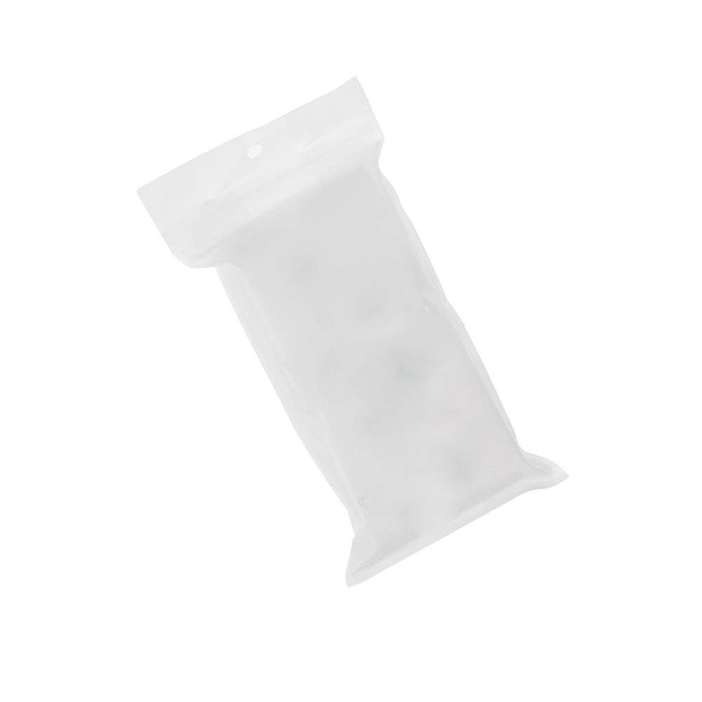 Premium Small Trash Bags for Desks - 5 Rolls of Disposable Plastic Garbage Bags with Large Capacity, Fits Most Office/Home Trash Cans (White) - Perfect for Office Waste, Home Office Organization & Small Space Cleaning