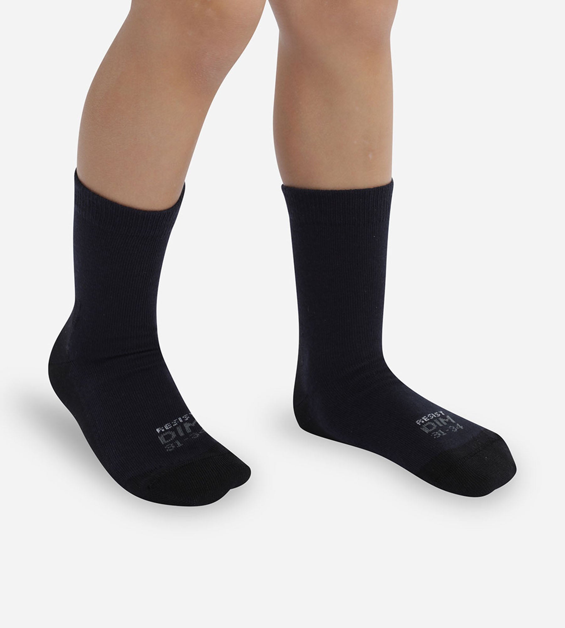 2 Pairs Kids Navy Blue Ultra Durable Socks - Perfect for School, Sports & Everyday Wear