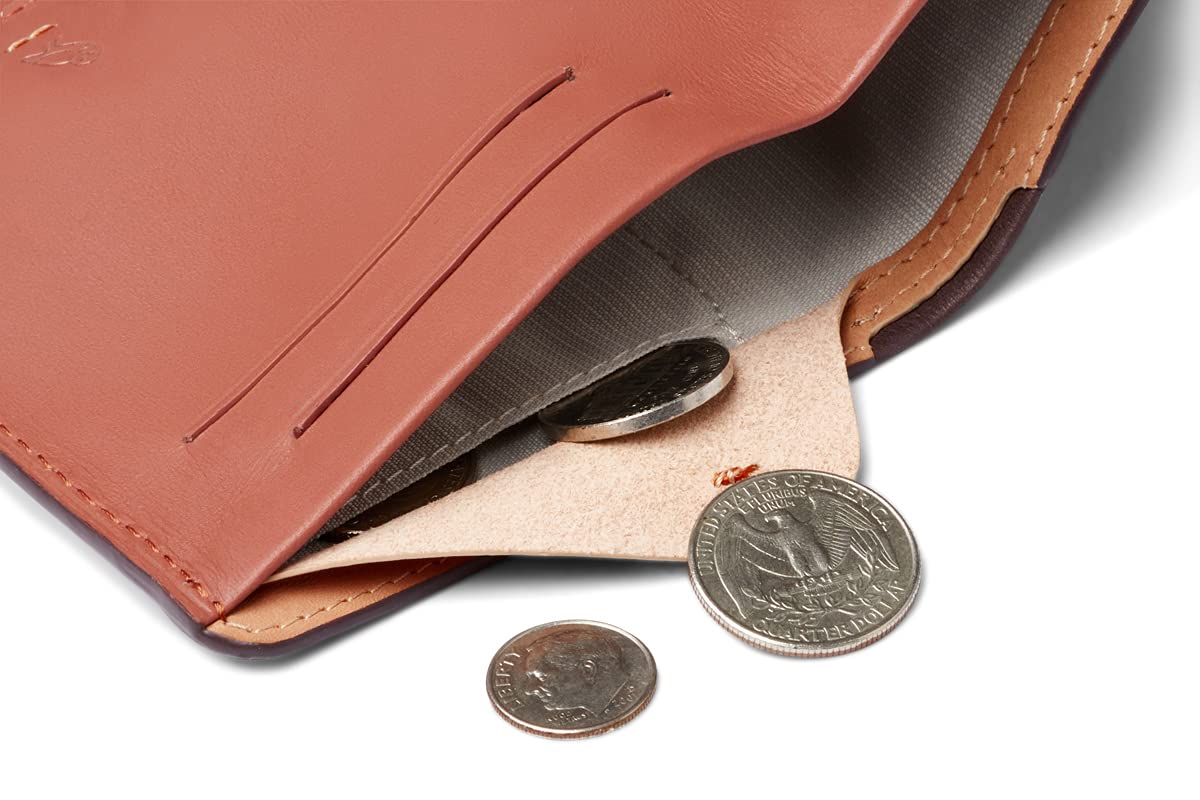 Bellroy Note Sleeve Premium Edition - Slim Leather Wallet & Billfold for Men | RFID Protection | Minimalist Design | Perfect for Everyday Carry & Travel