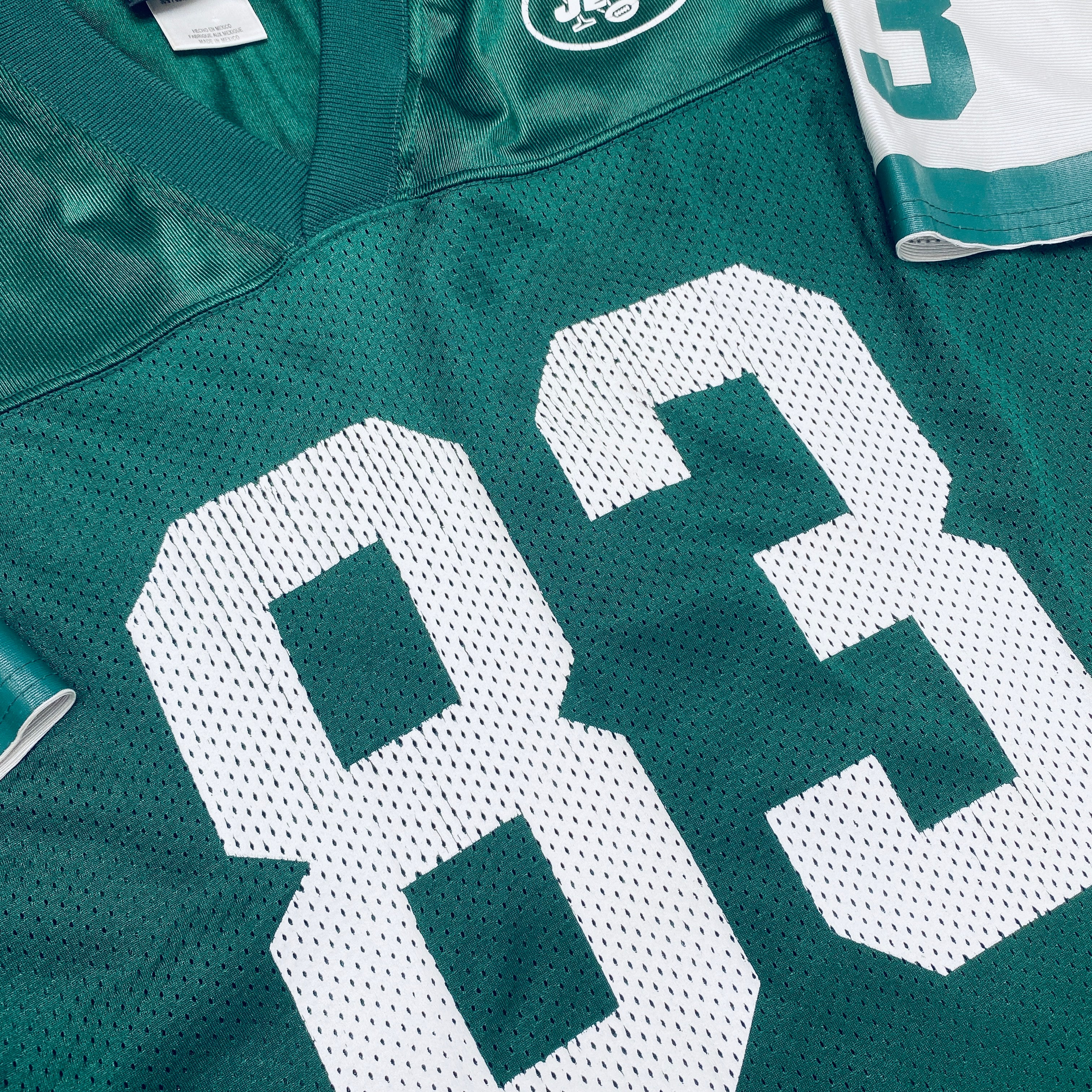 Authentic New York Jets Santana Moss 2001-2002 Rookie Jersey (Large) - Perfect for NFL Fans, Collectors & Game Day Outfits