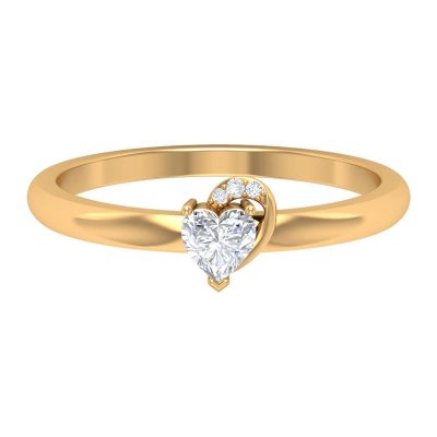 A Promise of Eternal Love: The Heart-Shaped Diamond Ring