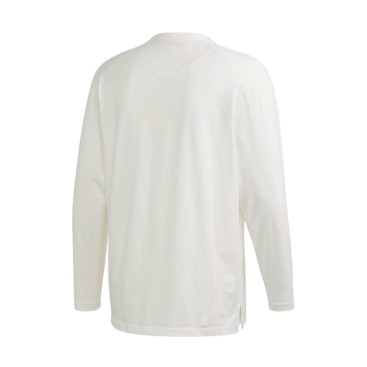 Classic Logo Long Sleeve T-Shirt - Core White | Comfortable Cotton Tee for Men & Women | Perfect for Casual Wear, Layering & Everyday Outfits