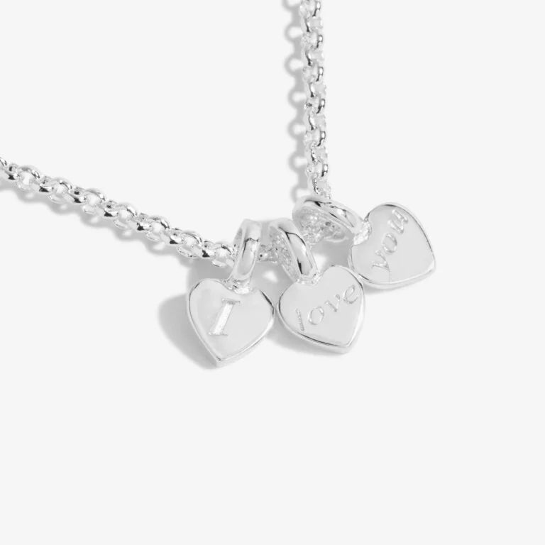 Joma Jewellery Necklace - A Little I Love You Heart Pendant for Women | Romantic Gift for Her | Perfect for Anniversaries, Valentine's Day & Special Occasions