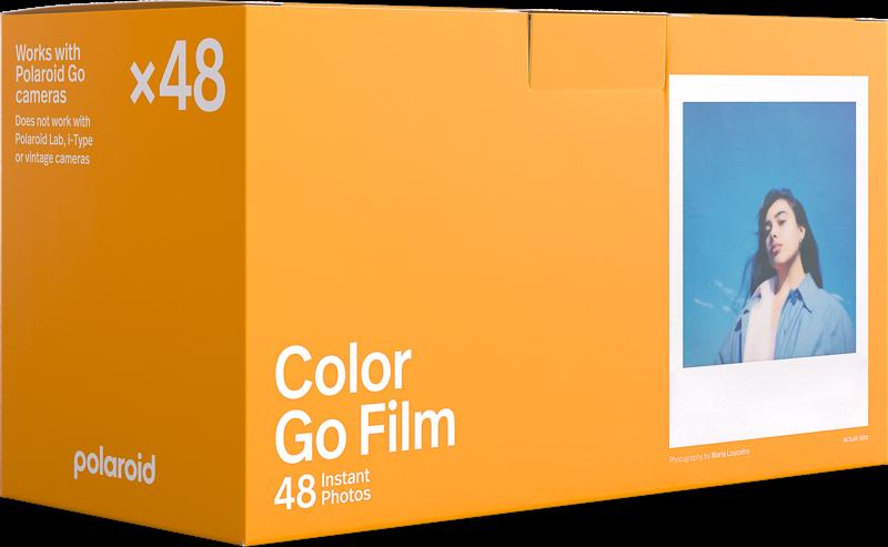 Polaroid GO Instant Color Film 3 Double Packs (48 Photos) - Perfect for Travel, Parties & Creative Photography | Model 6212