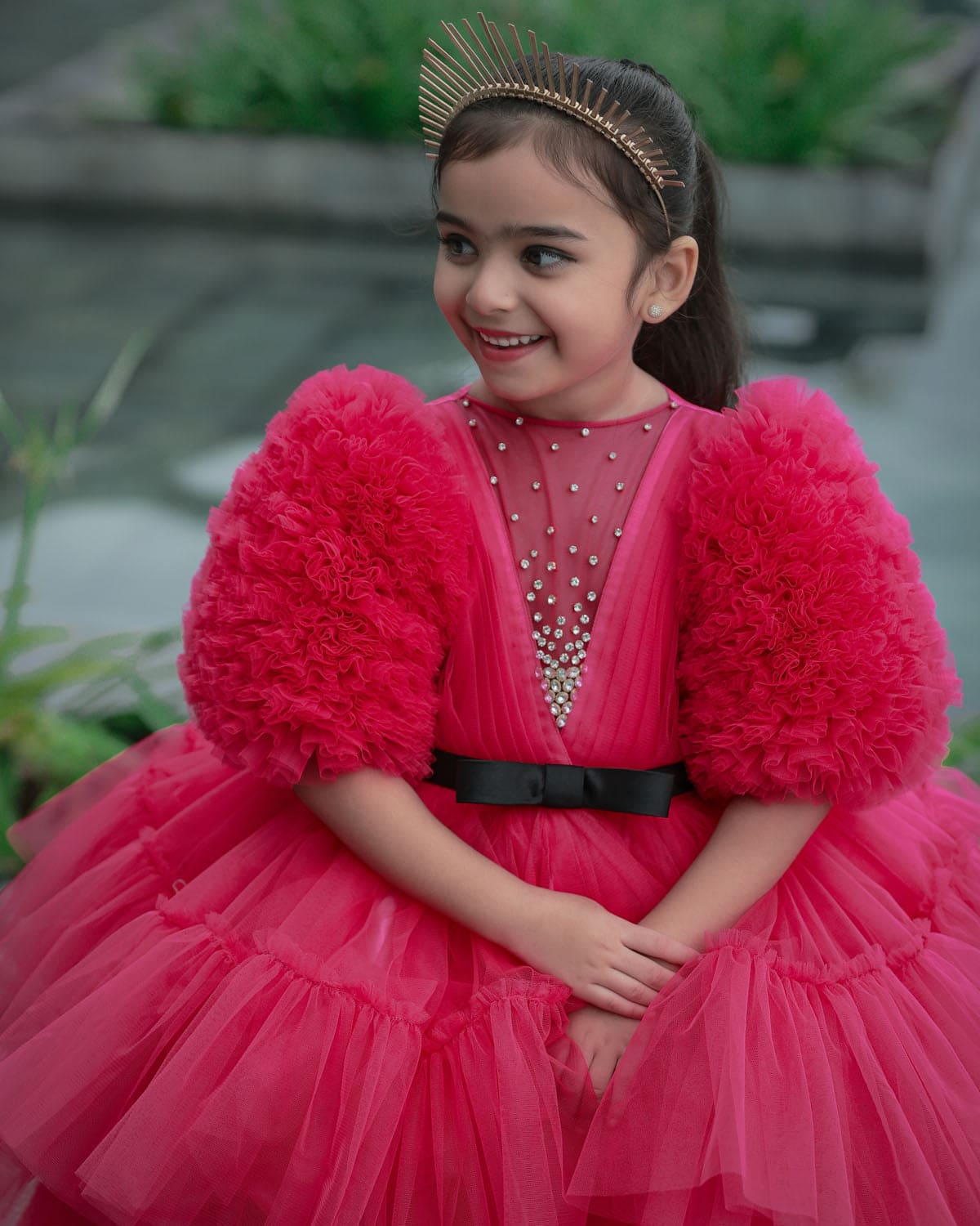 Pre Order: Hot Pink Carnival Costume - Perfect for Halloween, Cosplay, and Themed Parties