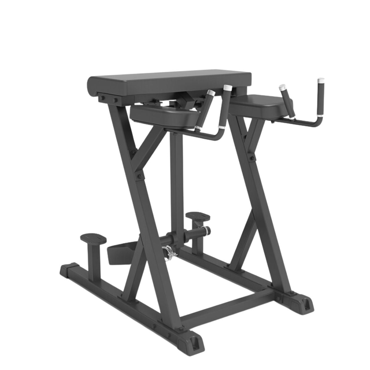 Gronk Fitness Plate Loaded Reverse Hyper Extension Machine for Home Gym - Strength Training Equipment for Glutes and Lower Back - Perfect for Powerlifting and CrossFit Workouts