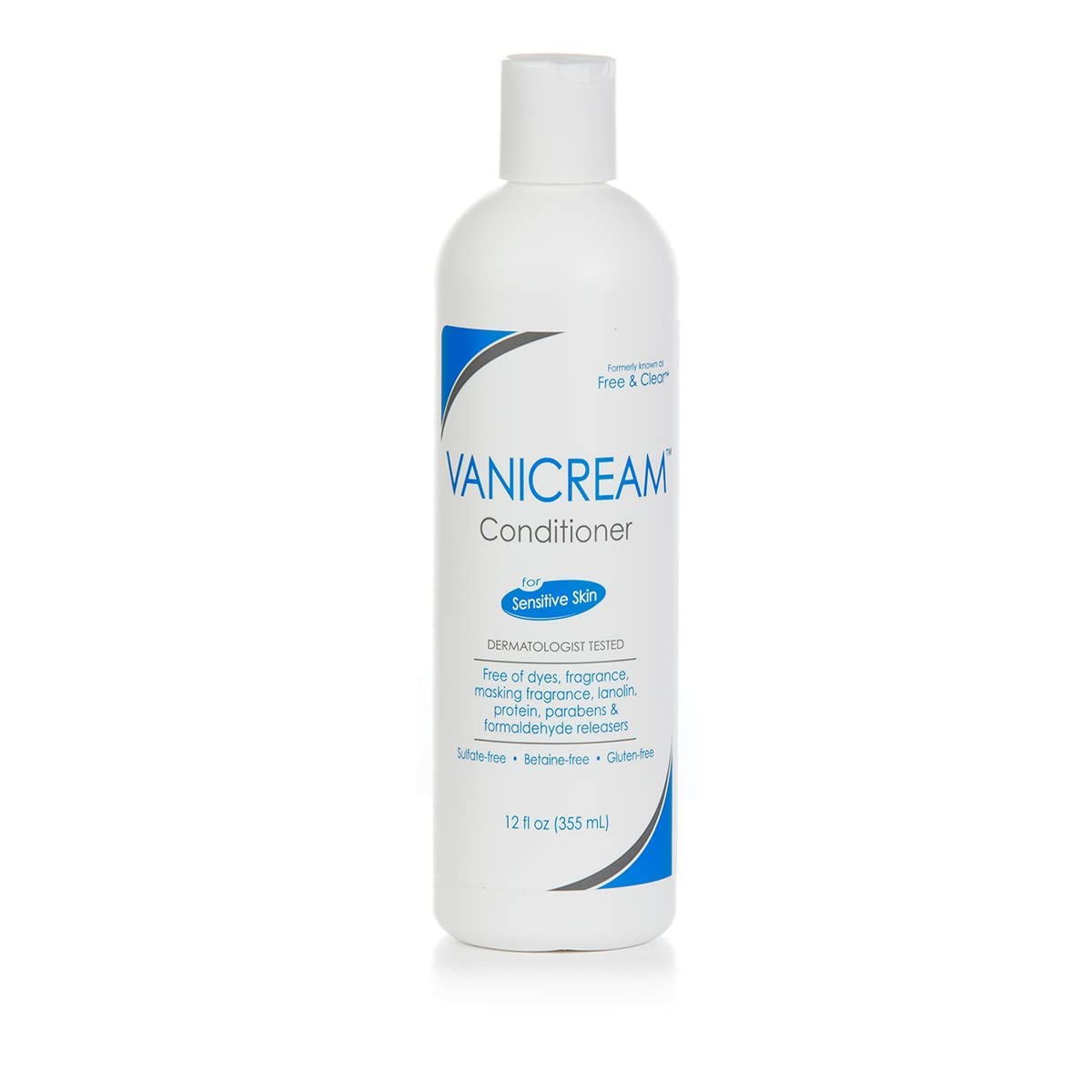 Free & Clear Sensitive Skin Hair Conditioner - 12 oz (Pack of 11) - Fragrance Free, Hypoallergenic for Dry, Itchy Scalp - Perfect for Daily Use & Sensitive Skin Care Routine