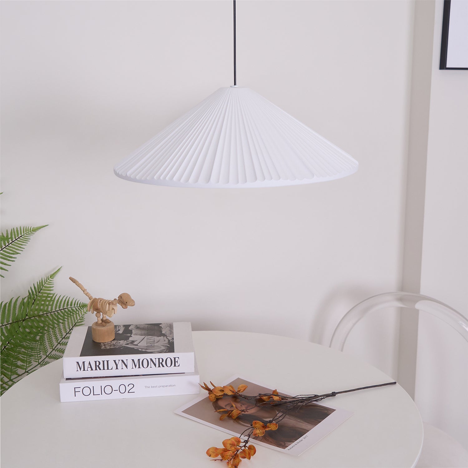Handmade Resin Pendant Lamp with Hat Design - Boho Chic Ceiling Light for Living Room, Bedroom & Dining Room Decor