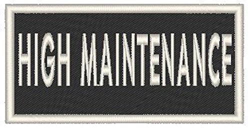 Premium Iron-on Patch for Bikers - White Merrow Border Emblem | Durable & Stylish for Jackets, Vests & Backpacks