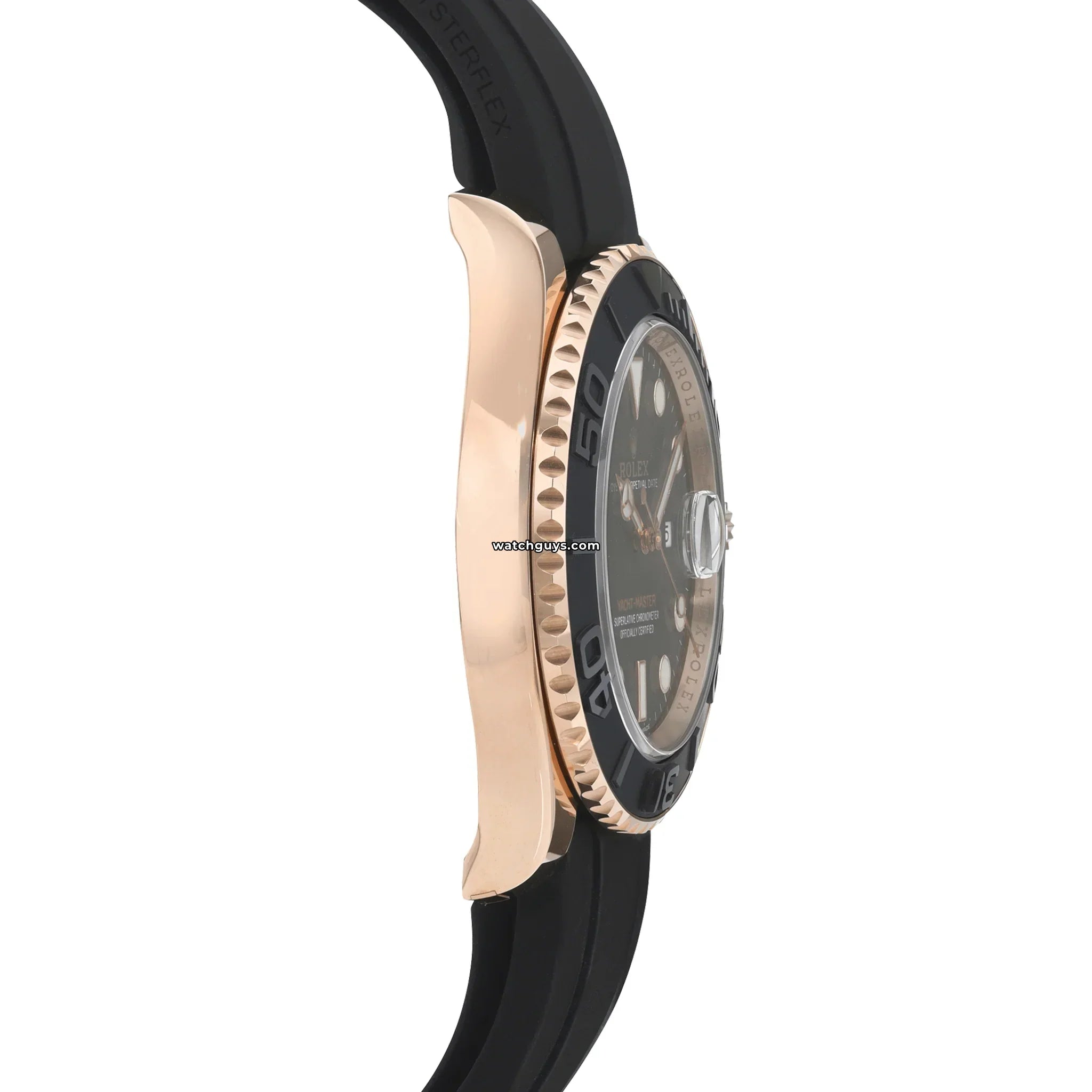 Rolex Yacht Master 126655 Luxury Watch with Oysterflex Bracelet - Perfect for Sailing, Yachting & High-End Fashion Occasions