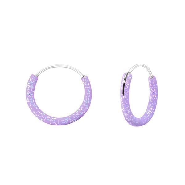 Sterling Silver 12mm Hoop Earrings for Kids - Hypoallergenic & Durable Children's Jewelry for School, Parties & Special Occasions