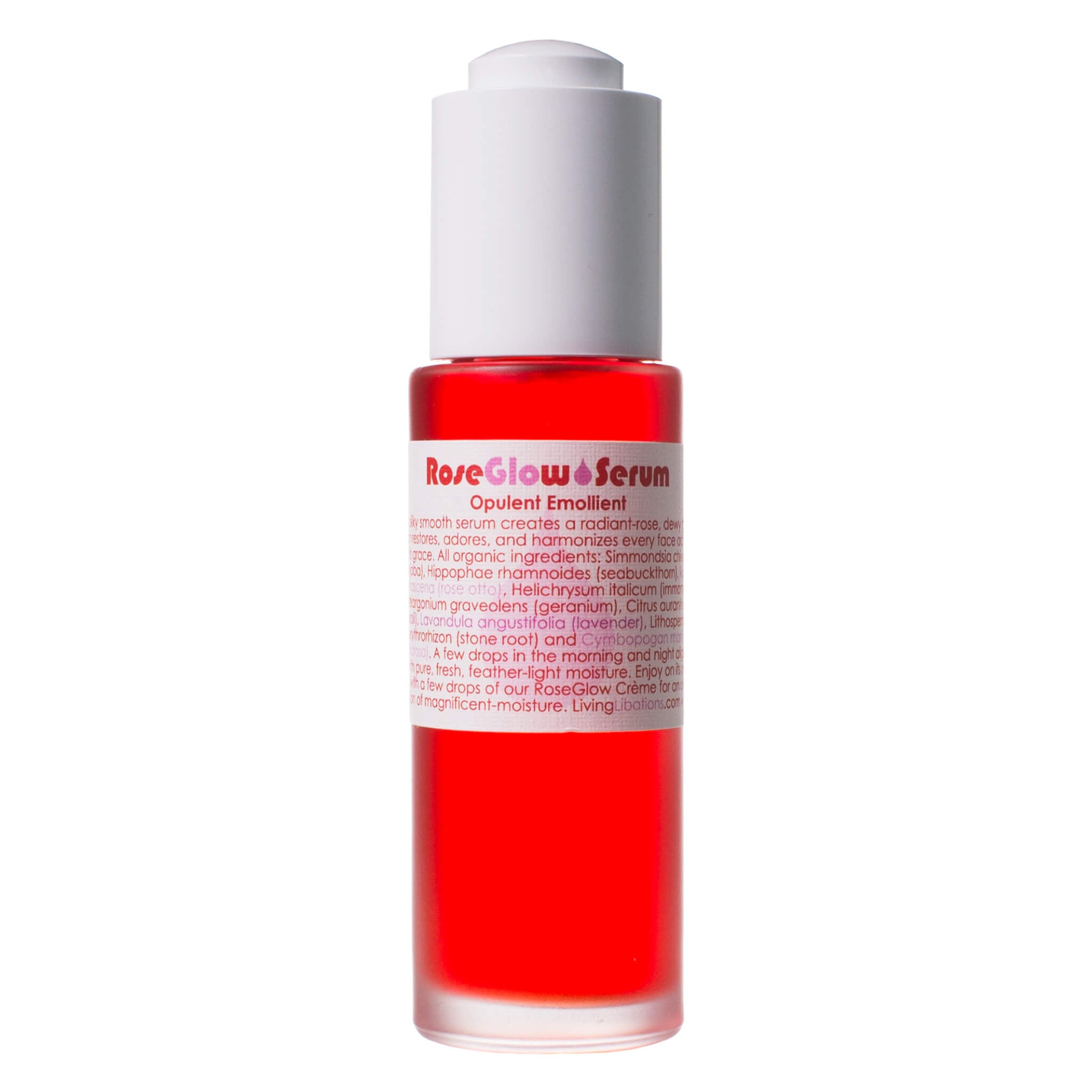 Roseglow Serum - Brightening & Hydrating Facial Serum with Vitamin C & Hyaluronic Acid for Glowing Skin | Perfect for Day & Night Skincare Routine