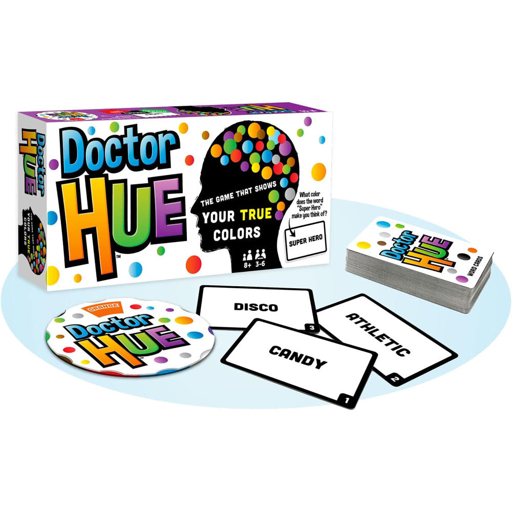 Doctor Hue Color Challenge Card Game - Fun & Interactive Family Game for Kids Ages 8+ | Perfect for Parties, Classrooms & Family Game Nights