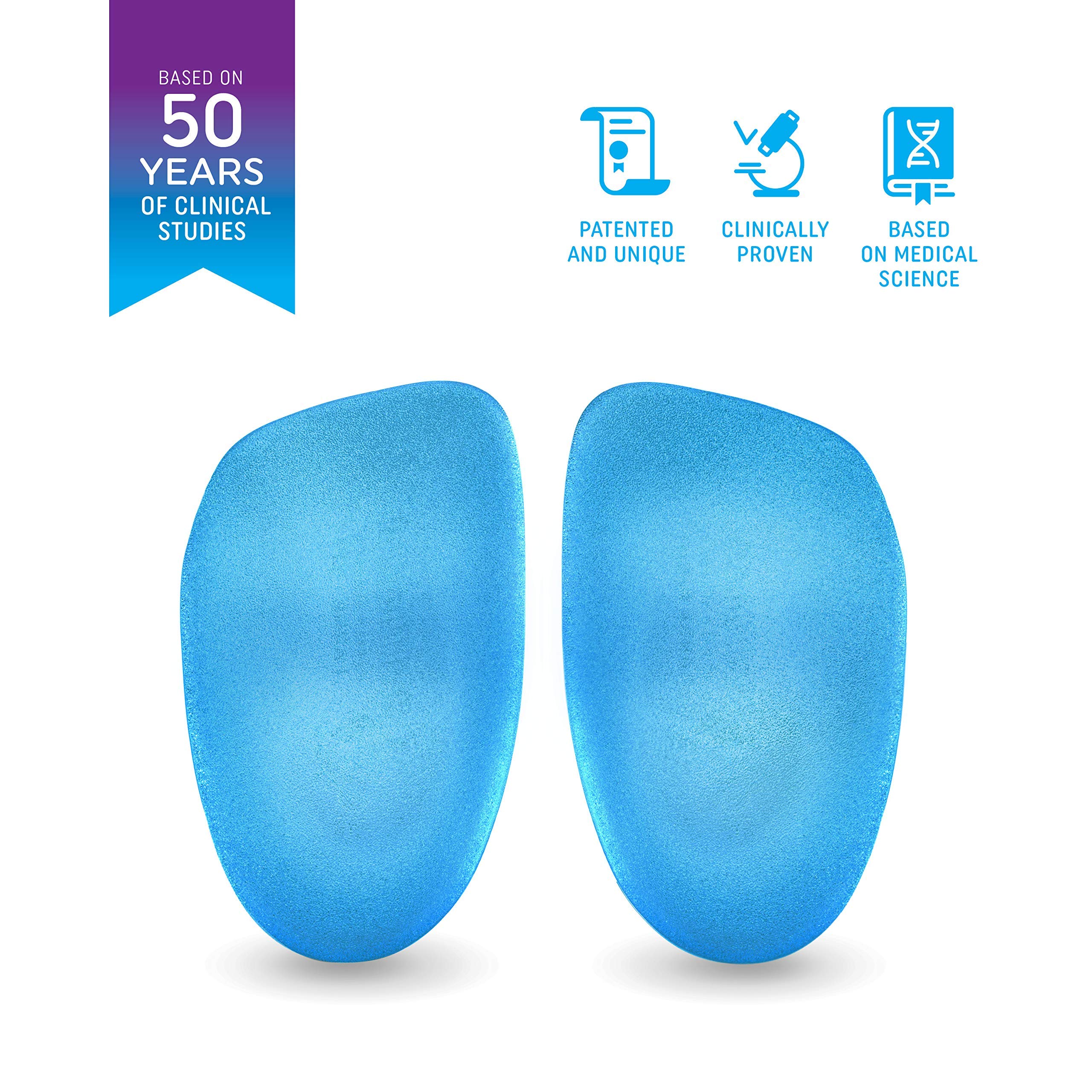 Heel Seats by Heel That Pain - Orthotic Inserts for Heel Pain Relief, Plantar Fasciitis & Heel Spurs Support | Comfortable Heel Cups for All-Day Wear | Perfect for Running, Walking & Standing
