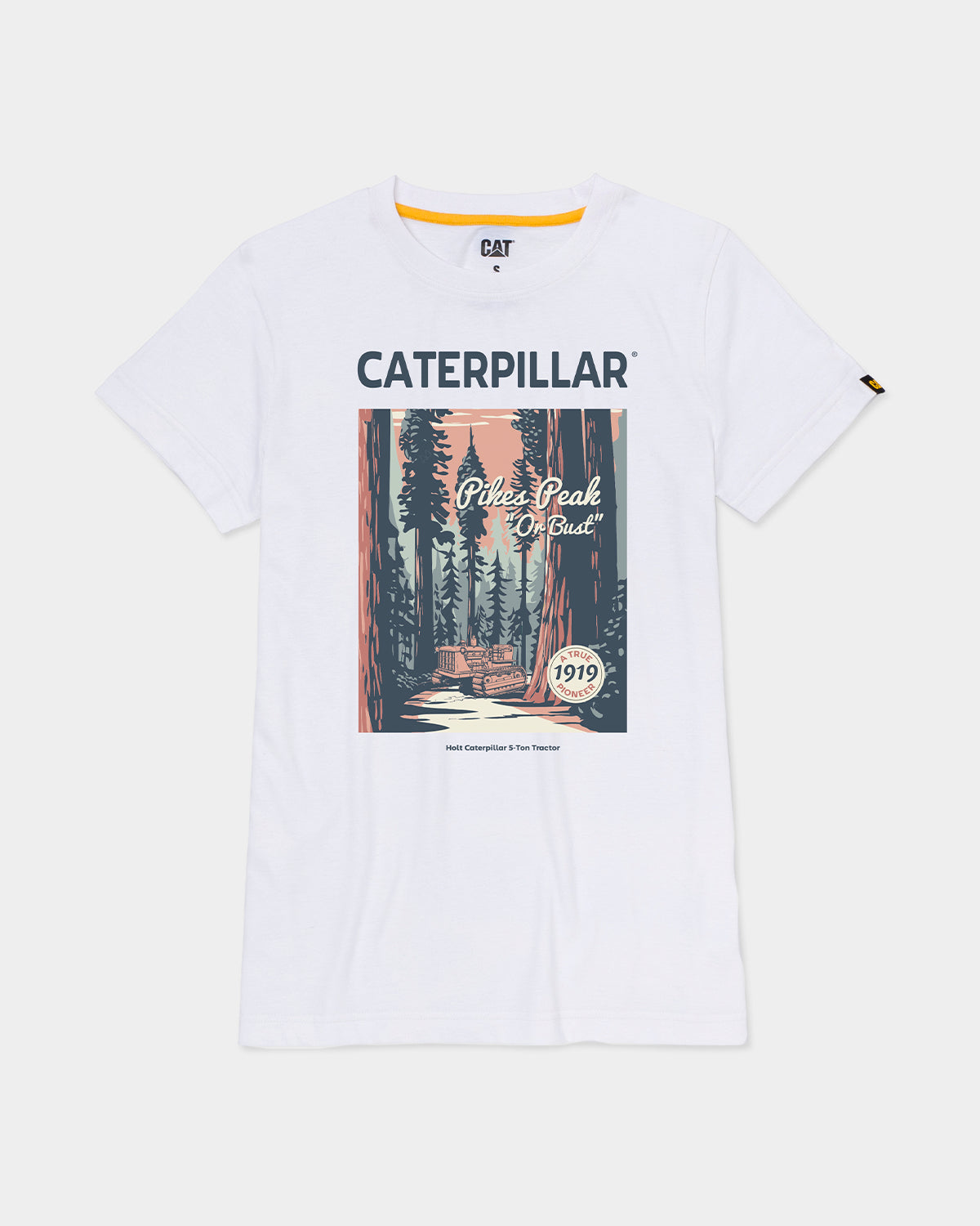 Women's Pikes Peak Graphic T-Shirt - Soft Cotton Tee for Hiking & Outdoor Adventures | Trendy Casual Wear for Women