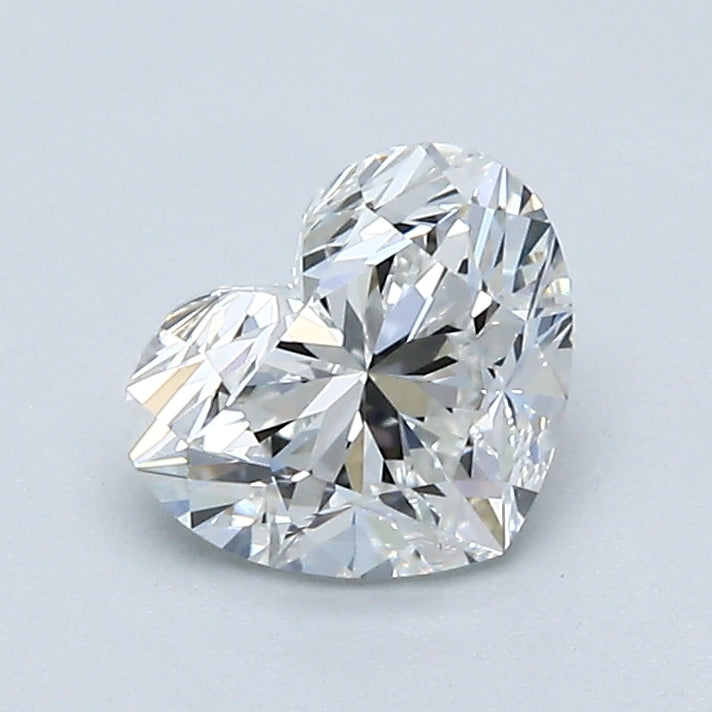 1.01 Carat Heart-Shaped F Color VVS1 Clarity Diamond - Perfect for Engagement Rings, Anniversary Gifts & Special Occasions